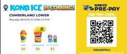 kona ice payment information